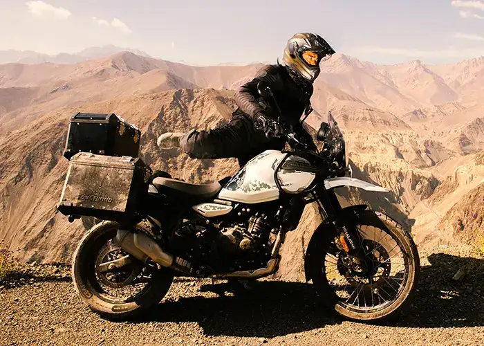 Himalayan 450 em ação