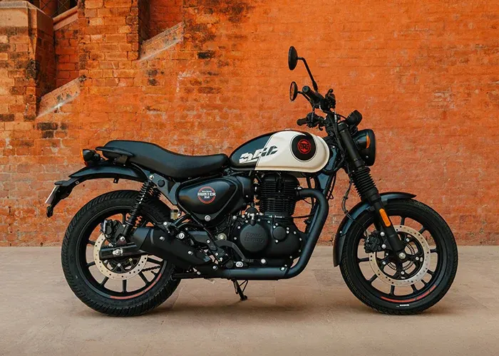 Hunter 350 em ação